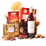 Vino, chocolate y galletas: La sofisticación del vino