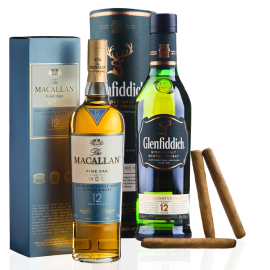 Dual Scotch and Cigar Collection