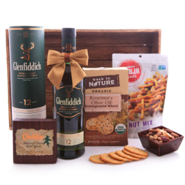Glenfiddich Whiskey Savory Basket