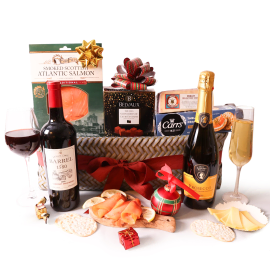 Prosecco and Salmon Festive Hamper