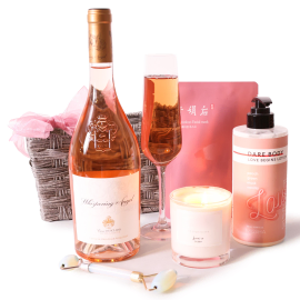 Rose Wine and Spa Retreat Gift Set
