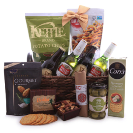 Tapas Gift Basket with Beer