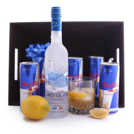 Vodka and Red Bull Gift Set