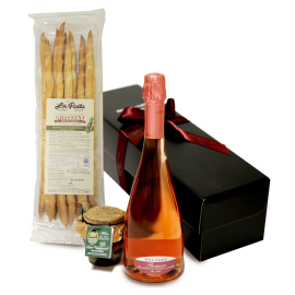 Prosecco Rose and Italian Treats