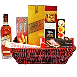 Golden Walk Gift Basket