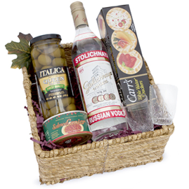 Russian Delights Gift Basket