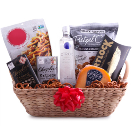 Ciroc Vodka At Home Basket