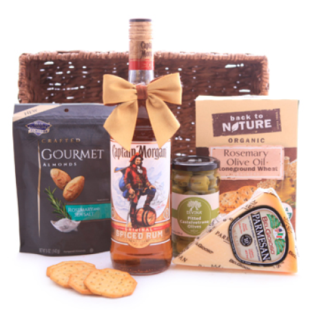 Captain Morgan Rum Savory Basket