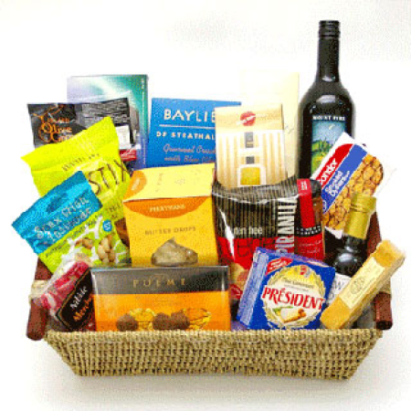 Canasta Gourmet de lujo con Wine