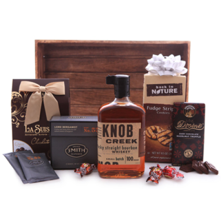 Knob Creek Whiskey and Sweets Gift