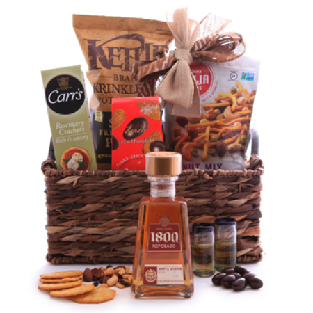 Tequila Reserva 1800 Reposado Sweet and Savory Basket