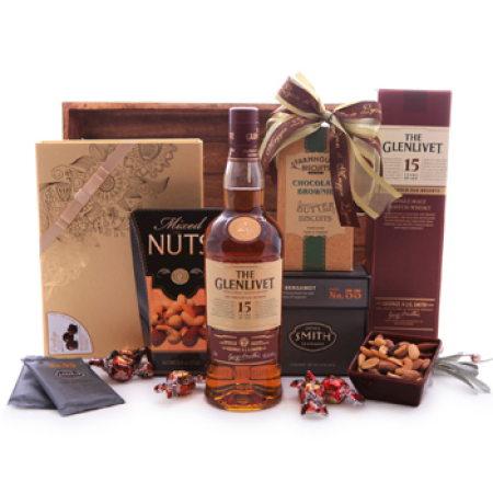 The Glenlivet Single Malt Scotch Sweet Basket