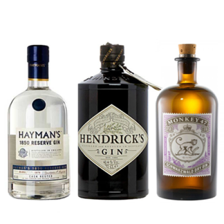 Top Shelf Gin Trio