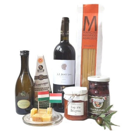 Información de la Toscana cesta de regalo