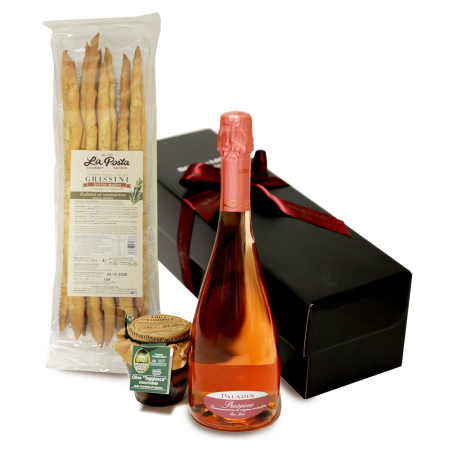 Prosecco Rose and Italian Treats