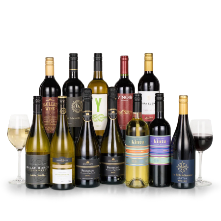 A Happy Dozen Bottles of Wine