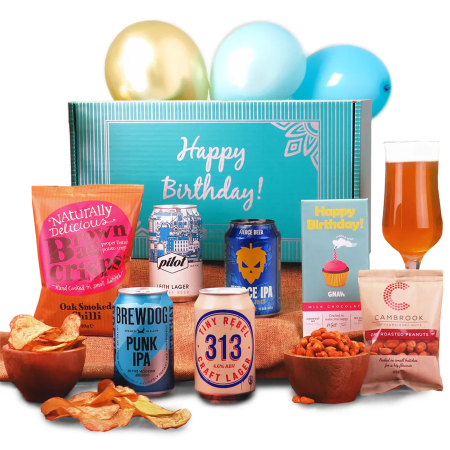 Craft Beer and Snack Celebration Box