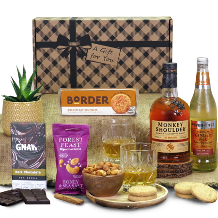 Monkey Shoulder Whisky and Gourmet Snacks