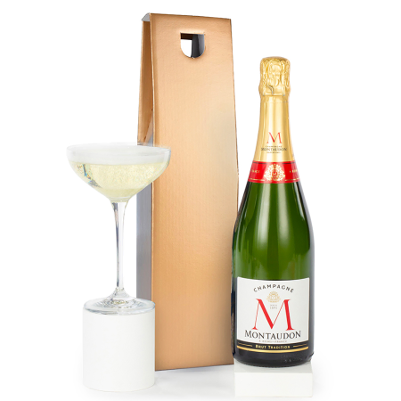 Caja de regalo de champán Montaudon