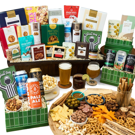Tailgate Taproom Feast Gift Basket